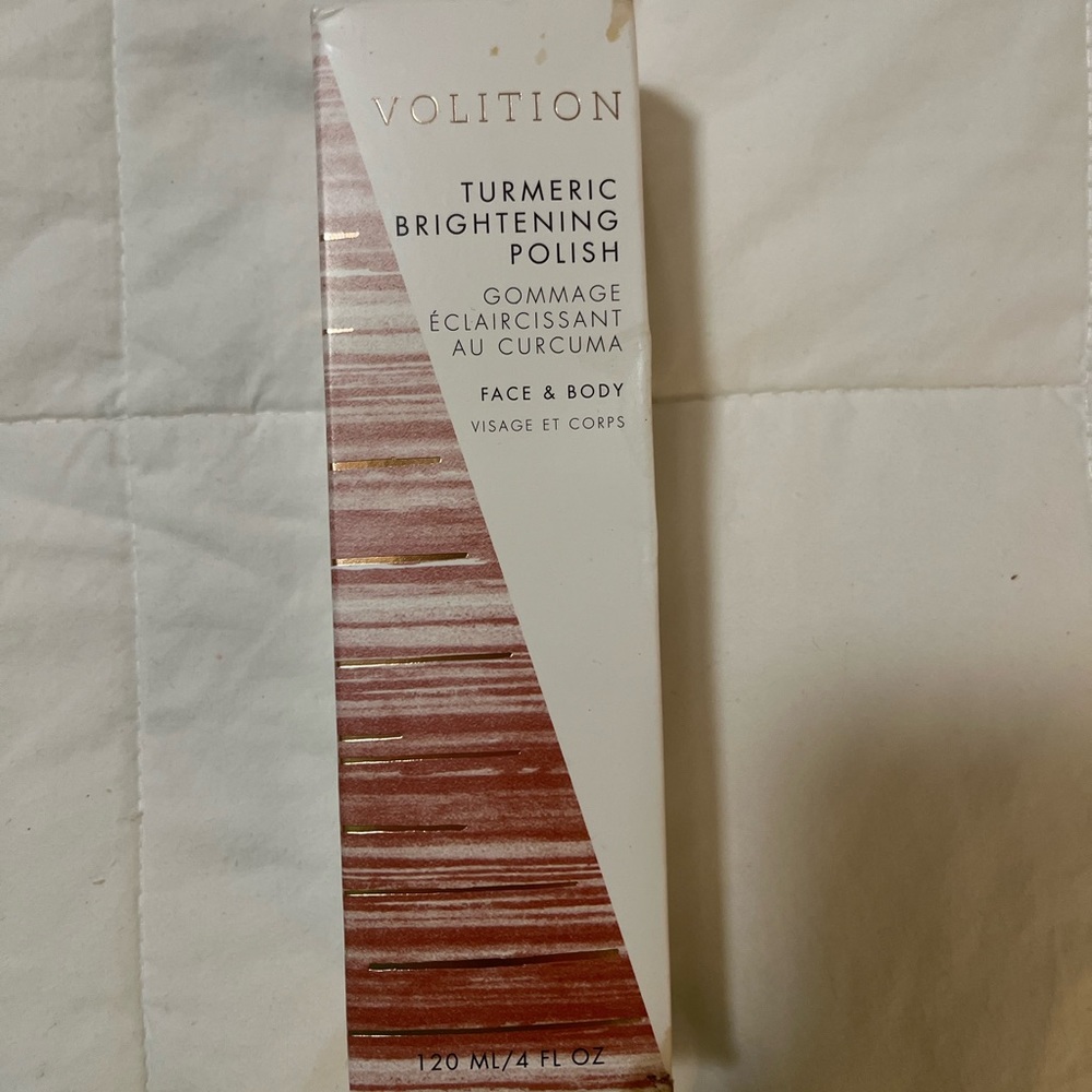 Volition turmeric brightening polish for face and body - 140mL